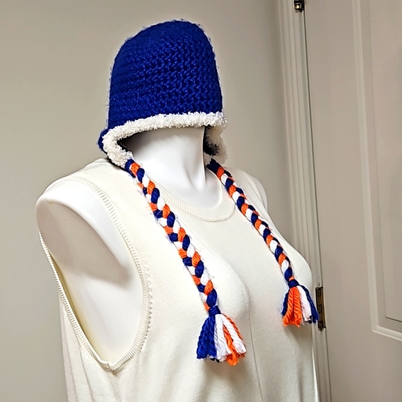 Denver Broncos Knitted Cap Hat - Picture 4 of 4